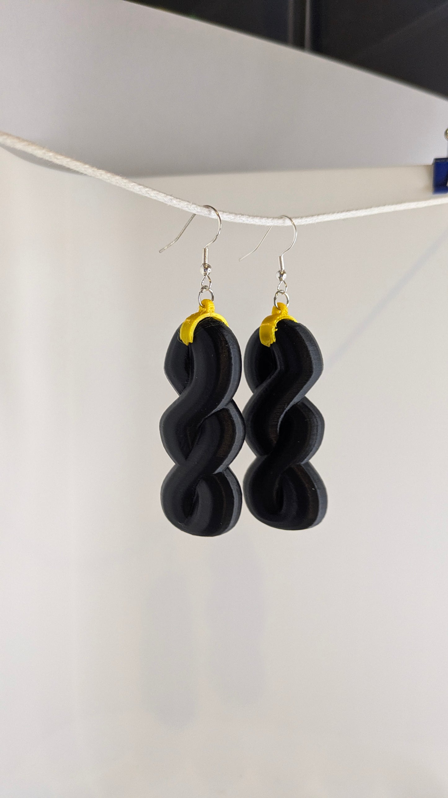 Boucles d'oreilles "Triple infinies" – Collection Artisanale