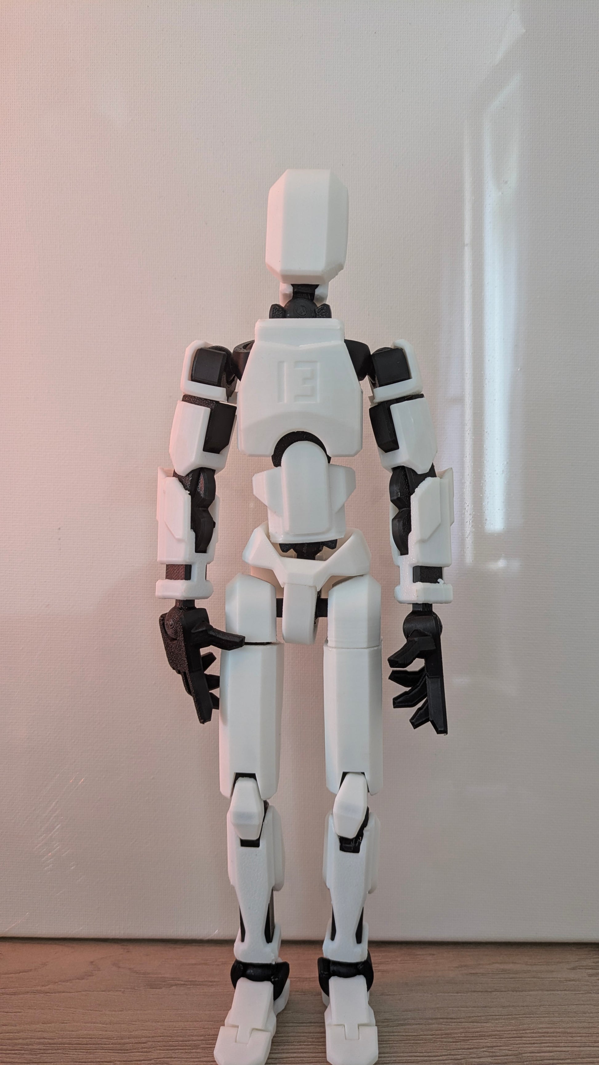 Figurine articulée Dummy 13 - Male • Impression 3D PLA • Art Toy • Geek • Custom couleur • Taille 200% • Fait main