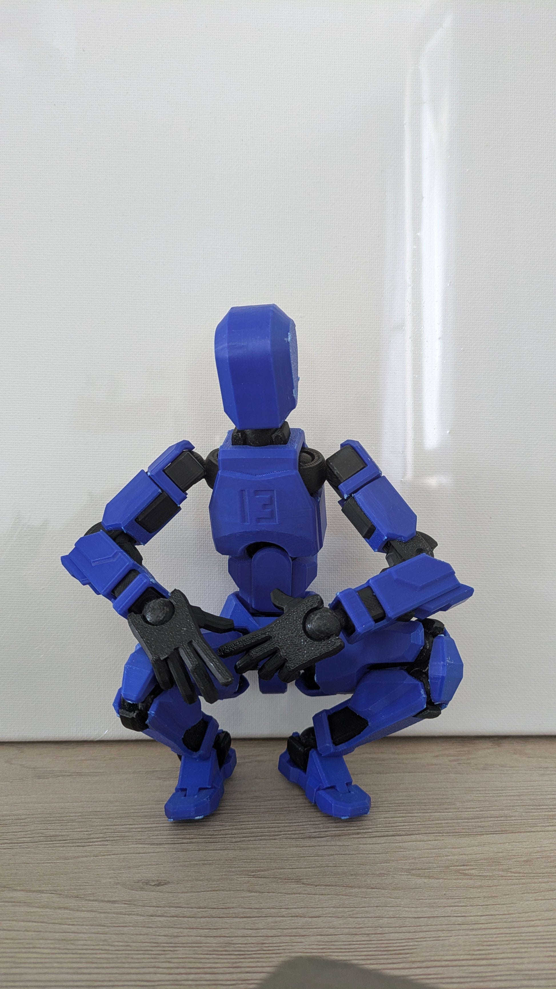 Figurine articulée Dummy 13 - Male • Impression 3D PLA • Art Toy • Geek • Custom couleur • Taille 200% • Fait main