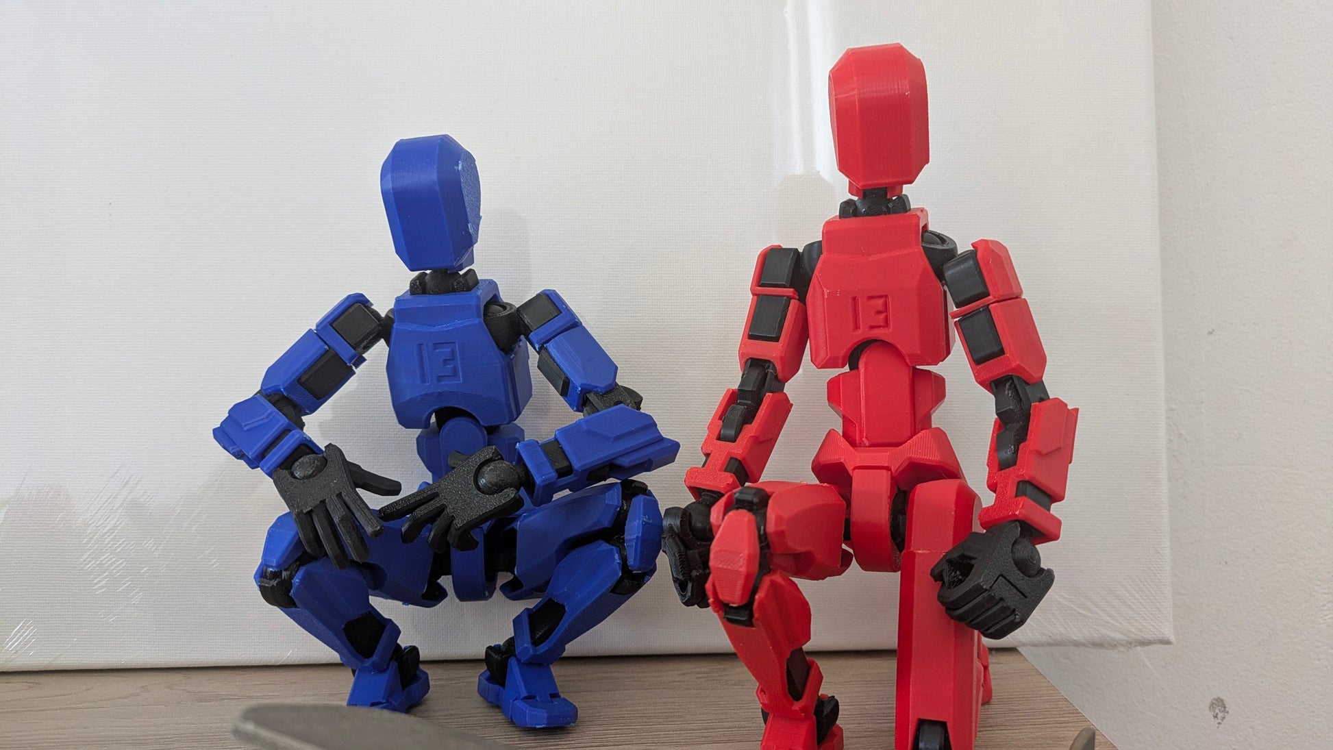 Figurine articulée Dummy 13 - Male • Impression 3D PLA • Art Toy • Geek • Custom couleur • Taille 200% • Fait main