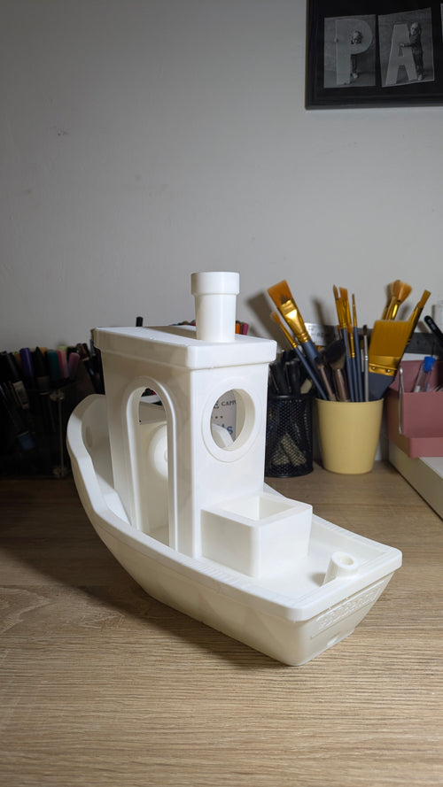 Bateau 3D Benchy XXL • Impression 3D PLA • 27 cm • Art Déco • Geek • Fait main