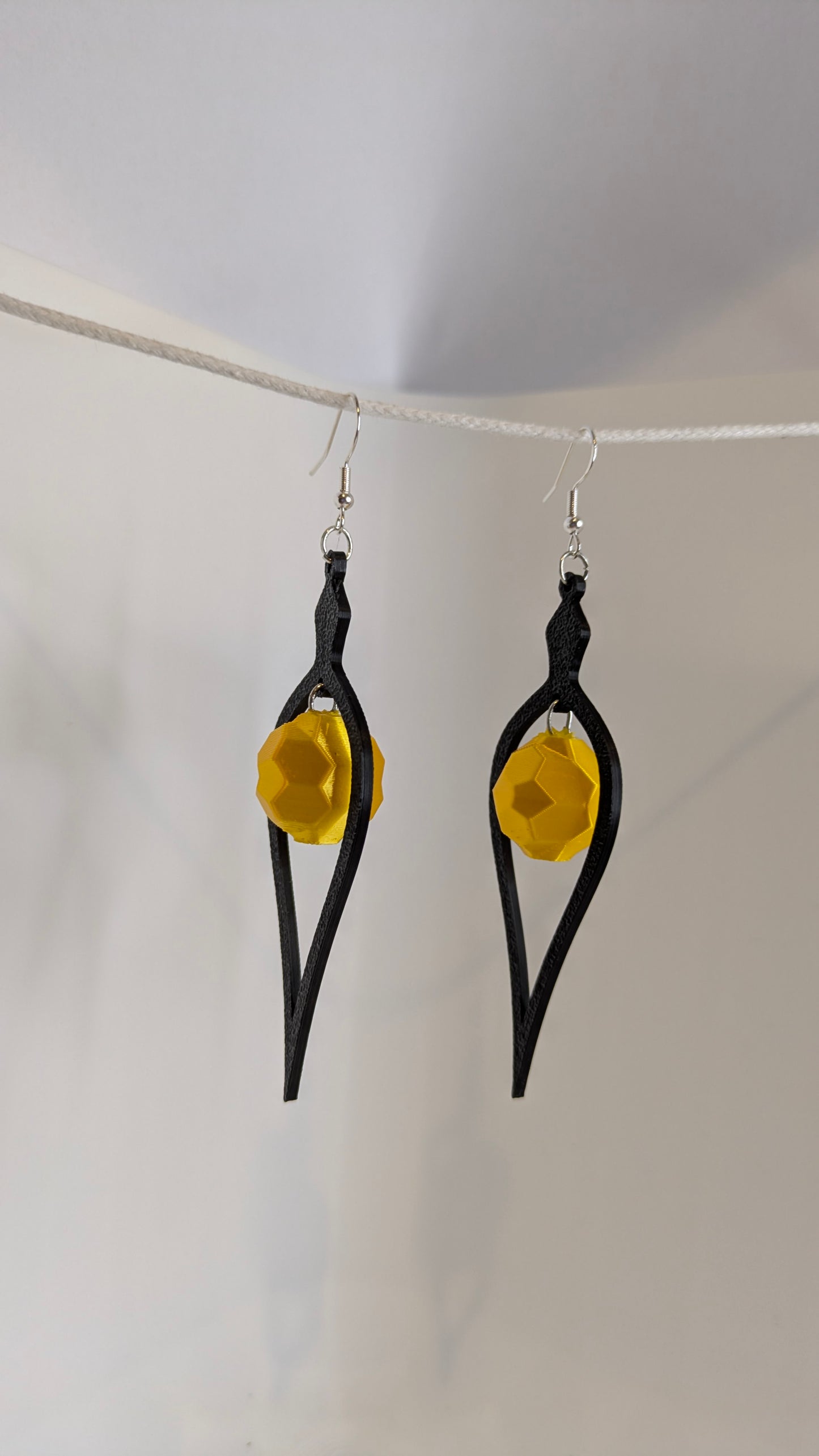 Boucles d'oreilles "Étoiles Filantes" – Collection Artisanale