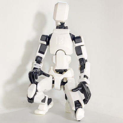 Figurine articulée Dummy13 XXL (27 cm) – Robot déco imprimé 3D – Articulations mobiles – Cadeau geek, bureau & maison