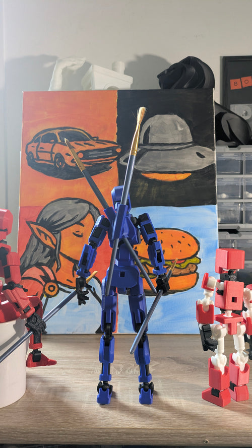 Pop Quatuor 1 – Acrylique 40x50