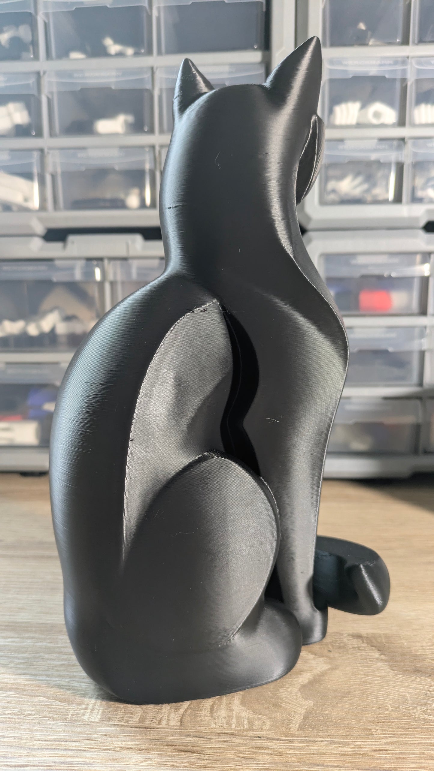 Décoration intérieur - Chat Méditatif Finition Low Poly