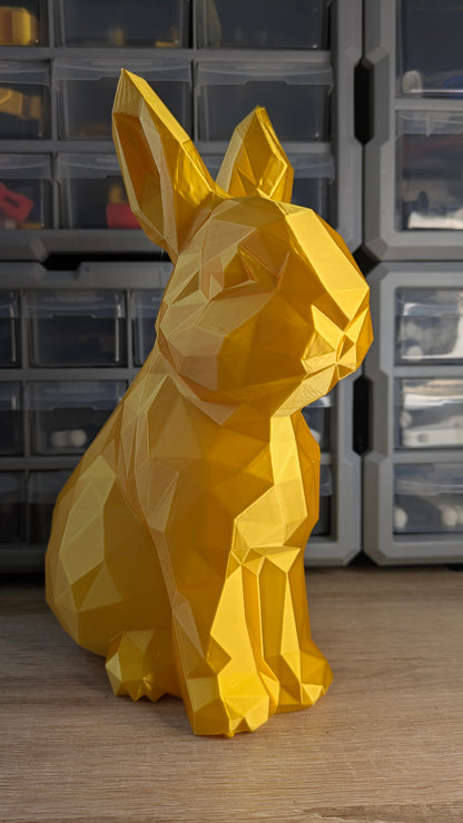 Décorations intérieur - Lapin Malin Finition Low Poly