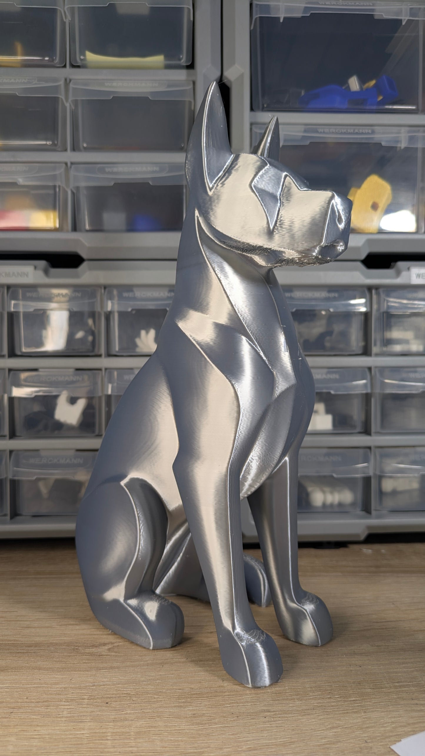 Décorations intérieur - Chien de Garde Finition Low Poly