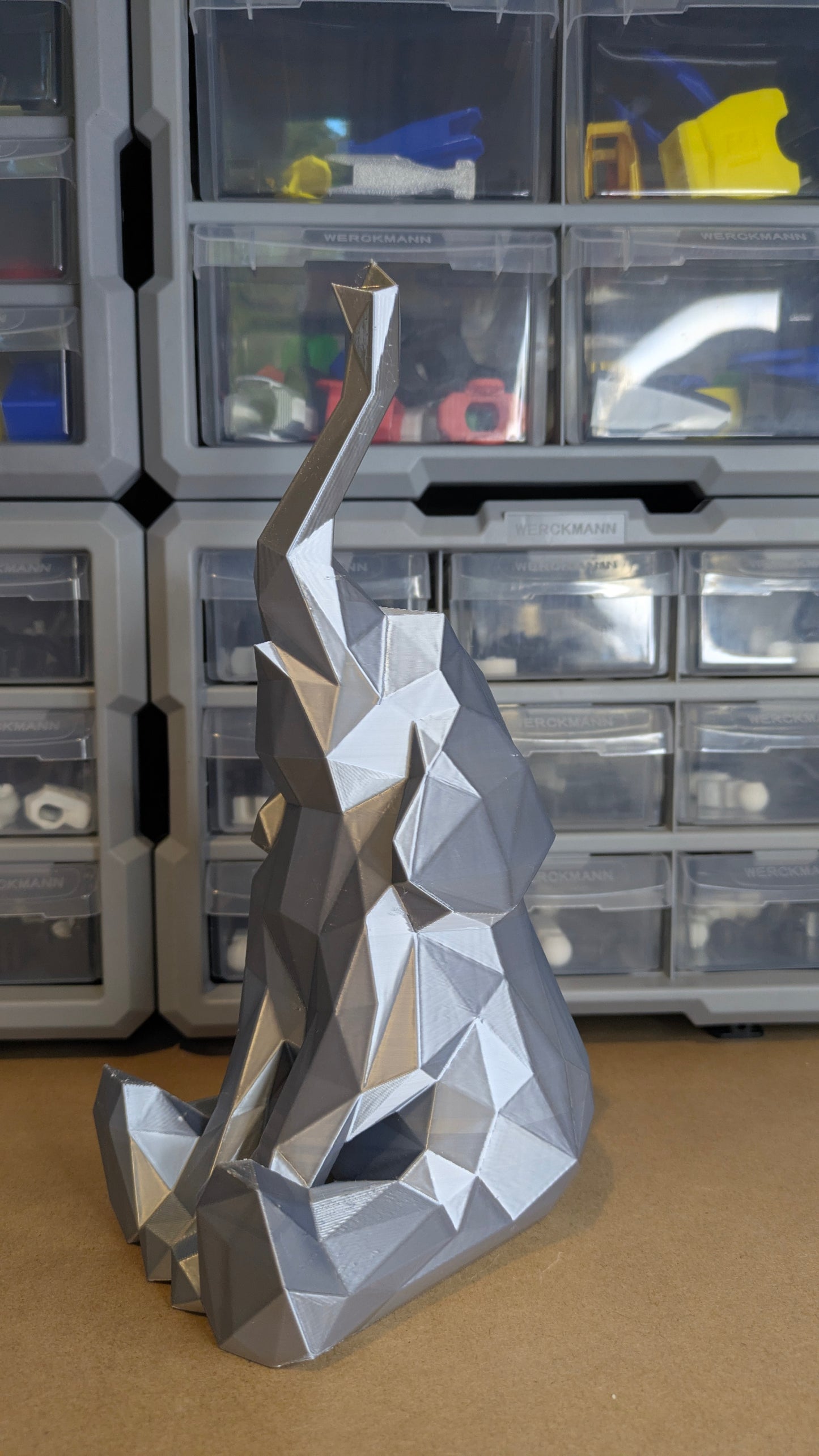 Décorations intérieur -  Bébé Éléphant  Finition Low Poly