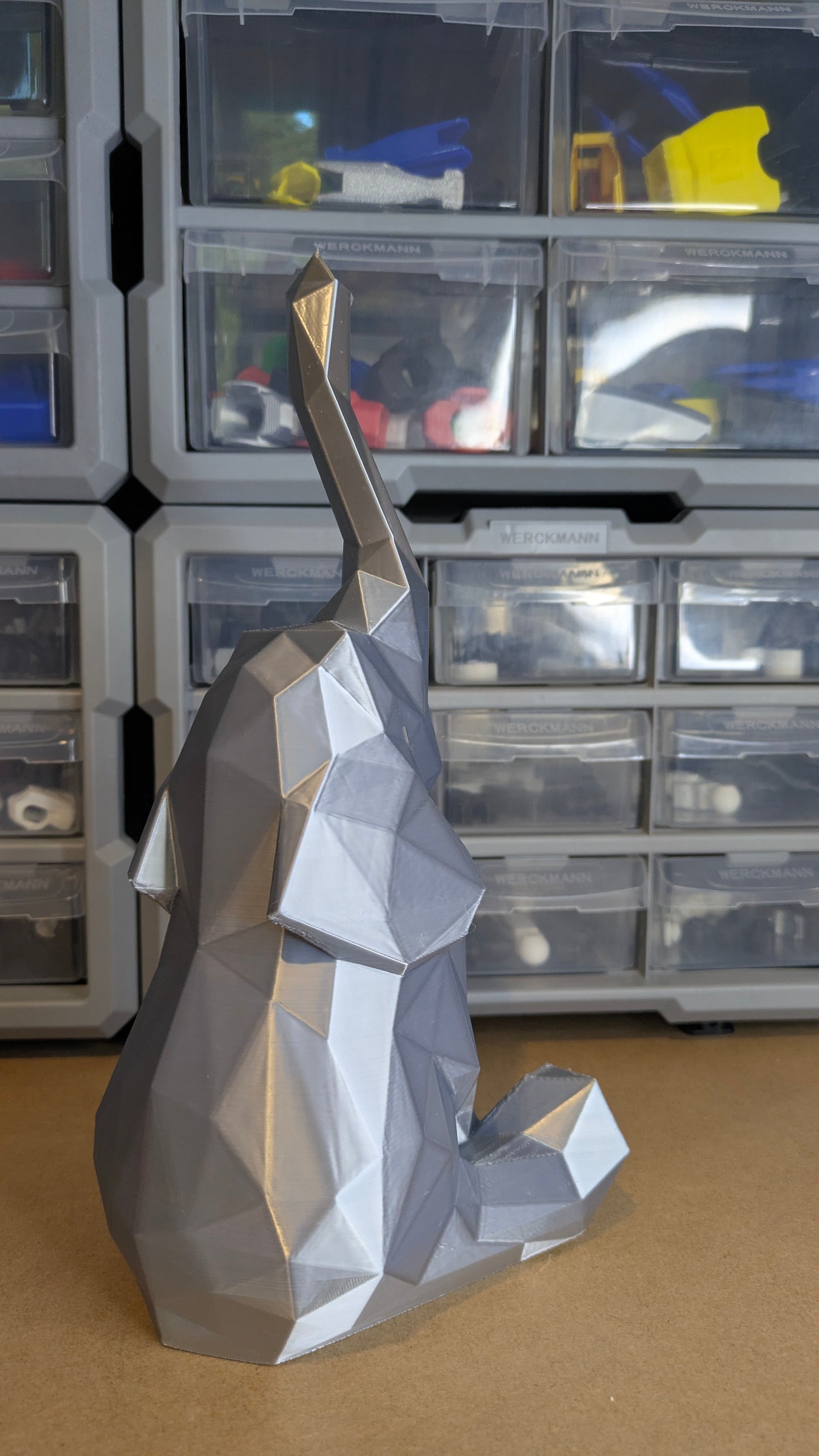 Décorations intérieur -  Bébé Éléphant  Finition Low Poly