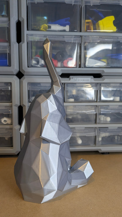 Décorations intérieur -  Bébé Éléphant  Finition Low Poly