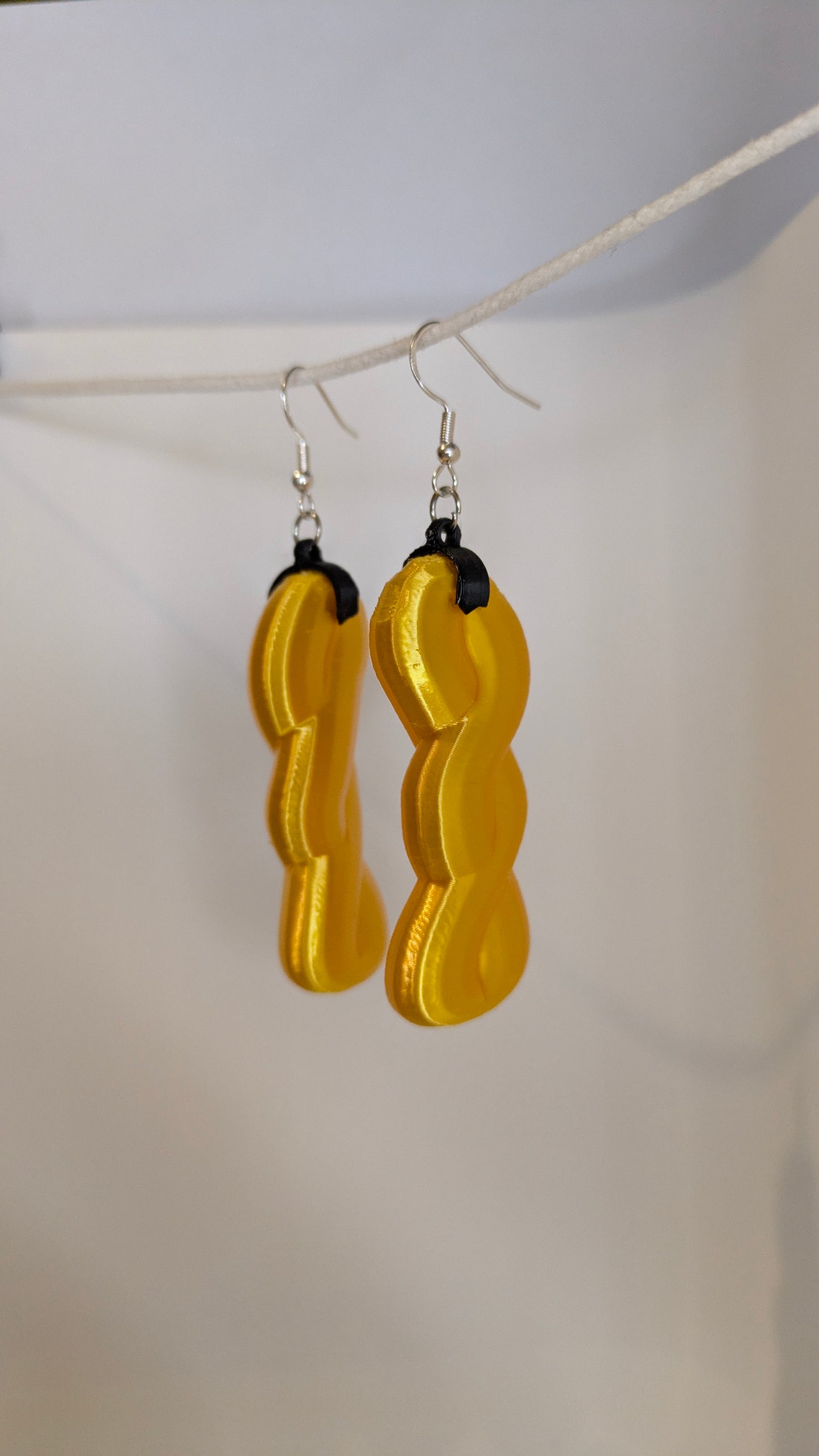 Boucles d'oreilles "Triple infinies" – Collection Artisanale